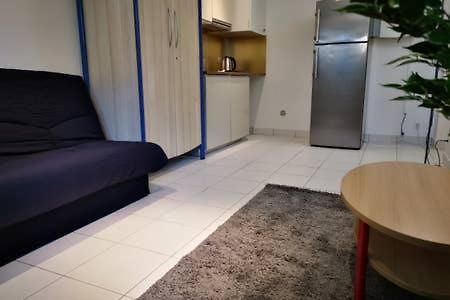 Charmant Studio Meuble 30 Min Paris, 5 Min Evry, Proche Aeroport Orly Ris-Orangis 外观 照片